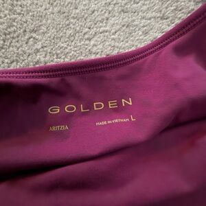 Aritzia Purple Golden Top